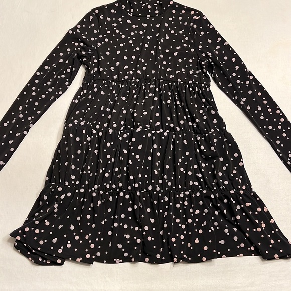 54. Nasty Gal Spot High Neck Smock Mini Dress - Picture 5 of 7